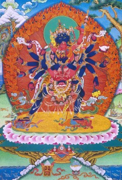 仏教徒 Painting - ヘルカ チベット仏教